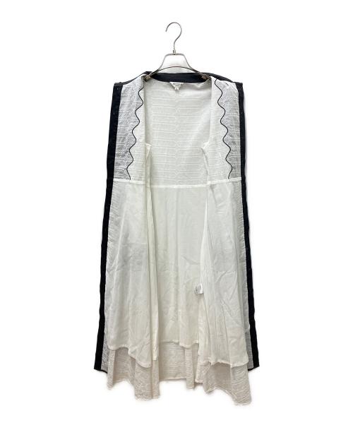 Jovonna London（ジョバンナロンドン）Jovonna London (ジョバンナロンドン) 長袖ワンピース ブラック×ホワイト サイズ:Ｓの古着・服飾アイテム