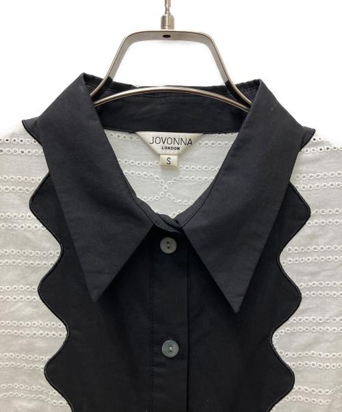 Jovonna London（ジョバンナロンドン）Jovonna London (ジョバンナロンドン) 長袖ワンピース ブラック×ホワイト サイズ:Ｓの古着・服飾アイテム