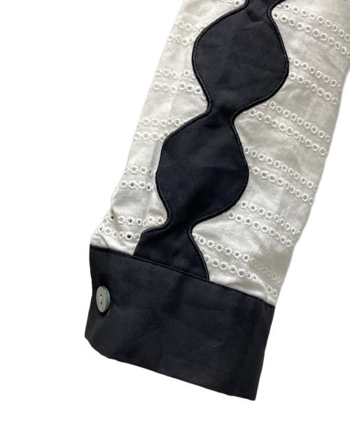 Jovonna London（ジョバンナロンドン）Jovonna London (ジョバンナロンドン) 長袖ワンピース ブラック×ホワイト サイズ:Ｓの古着・服飾アイテム