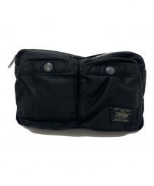 PORTER（ポーター）の古着「ウエストバッグ/タンカー」｜ブラック