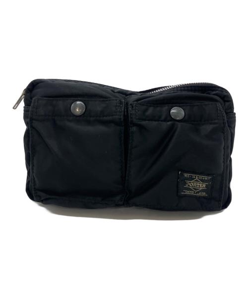 PORTER（ポーター）PORTER (ポーター) ウエストバッグ/タンカー ブラックの古着・服飾アイテム