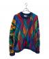 Coogi（クージー）の古着「マルチカラー3Dニット」｜マルチカラー