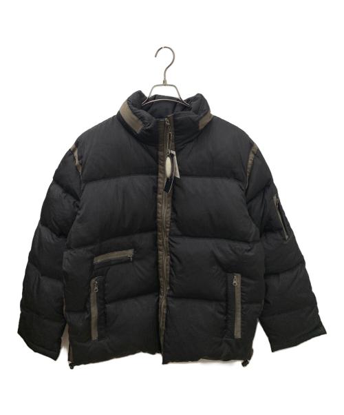 G-Stage（ジーステージ）G-Stage (ジーステージ) ダウンジャケット ブラック×カーキ サイズ:50 未使用品の古着・服飾アイテム