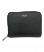 CELINEセリーヌ）の古着「コンパクトウォレット」｜ブラック