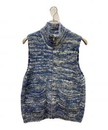 saby（サバイ）の古着「ニットベスト」｜ブルー