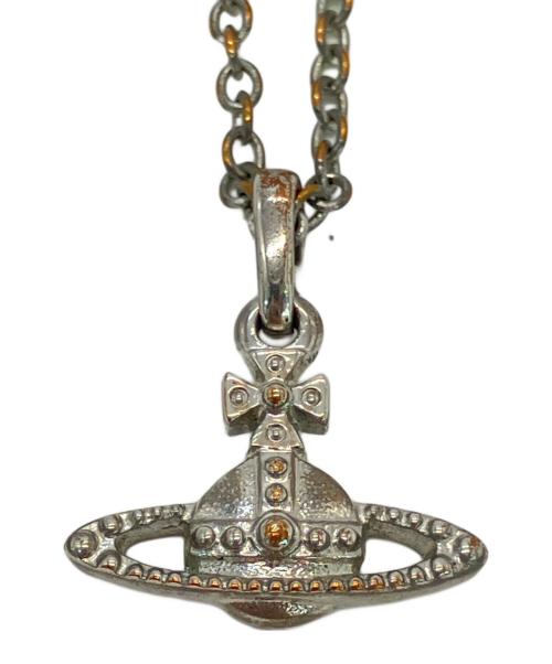 Vivienne Westwood（ヴィヴィアンウエストウッド）Vivienne Westwood (ヴィヴィアンウエストウッド) オーブモチーフネックレス シルバーの古着・服飾アイテム