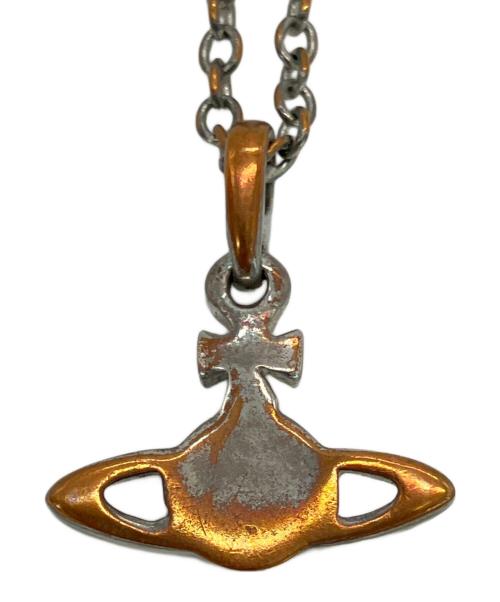 Vivienne Westwood（ヴィヴィアンウエストウッド）Vivienne Westwood (ヴィヴィアンウエストウッド) オーブモチーフネックレス シルバーの古着・服飾アイテム