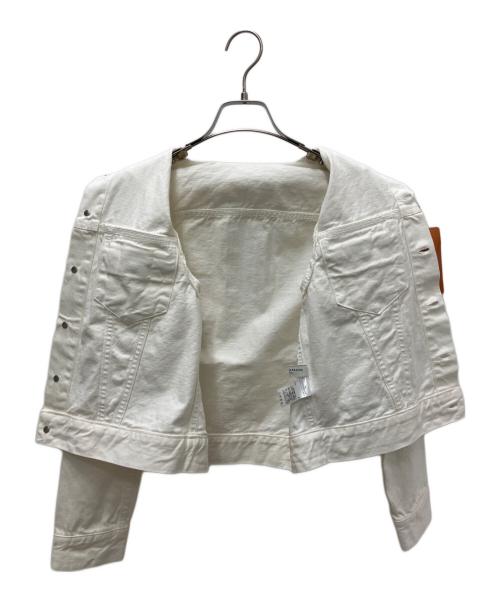 UNITED ARROWS（ユナイテッドアローズ）UNITED ARROWS (ユナイテッドアローズ) カバーオール ホワイト サイズ:40 未使用品の古着・服飾アイテム