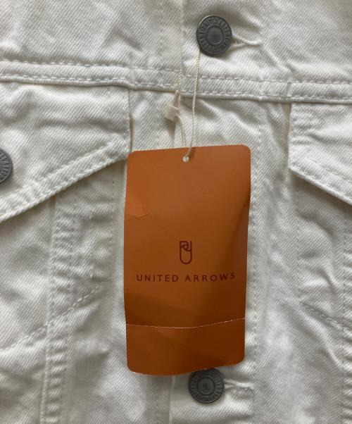 UNITED ARROWS（ユナイテッドアローズ）UNITED ARROWS (ユナイテッドアローズ) カバーオール ホワイト サイズ:40 未使用品の古着・服飾アイテム