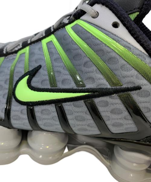 NIKE（ナイキ）NIKE (ナイキ) SHOX TL グレー×グリーン サイズ:26の古着・服飾アイテム