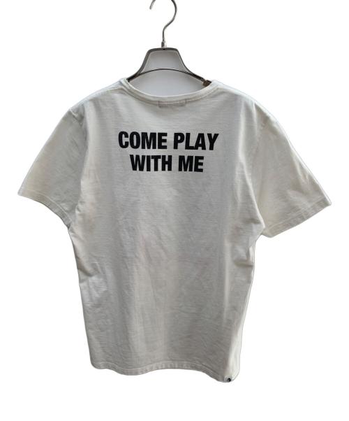 Hysteric Glamour（ヒステリックグラマー）Hysteric Glamour (ヒステリックグラマー) 半袖カットソー ホワイト サイズ:Lの古着・服飾アイテム