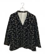 Needlesニードルズ）の古着「Needles(ニードルズ)ベロアテーラードジャケット」｜ブラック