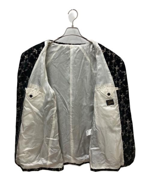 Needles（ニードルズ）Needles (ニードルズ) Needles(ニードルズ)ベロアテーラードジャケット ブラック サイズ:Lの古着・服飾アイテム