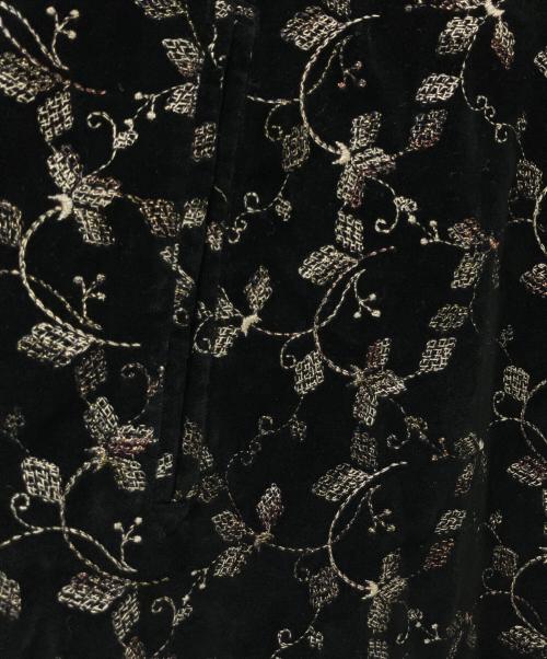 Needles（ニードルズ）Needles (ニードルズ) Needles(ニードルズ)ベロアテーラードジャケット ブラック サイズ:Lの古着・服飾アイテム