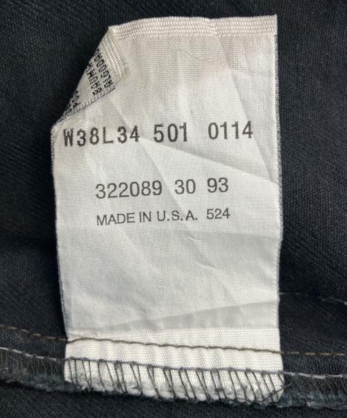 LEVI'S 501XX（リーバイス）LEVI'S 501XX (リーバイス) ジーンズ ブラック サイズ: W38×L34の古着・服飾アイテム
