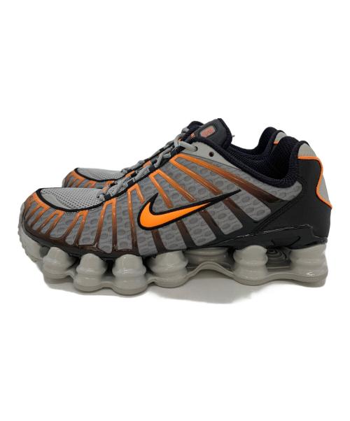 NIKE（ナイキ）NIKE (ナイキ) SHOX TL グレー×オレンジ サイズ:27.5の古着・服飾アイテム