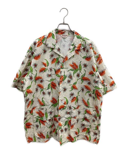 TOWN CRAFT（タウンクラフト）TOWN CRAFT (タウンクラフト) 半袖シャツ ベージュ サイズ:Lの古着・服飾アイテム