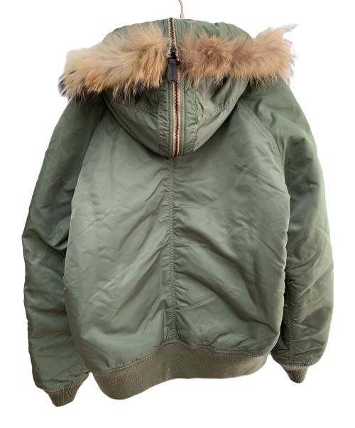AVIREX（アヴィレックス）AVIREX (アヴィレックス) フライトジャケット オリーブ サイズ:XLの古着・服飾アイテム