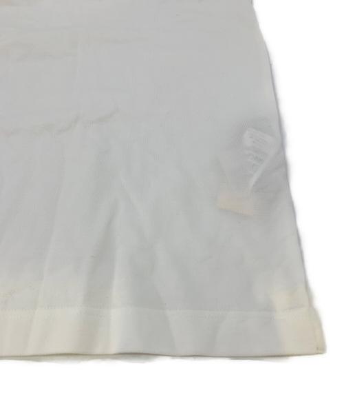 HERMES（エルメス）HERMES (エルメス) 半袖Tシャツ ホワイト×イエロー サイズ:L 未使用品の古着・服飾アイテム