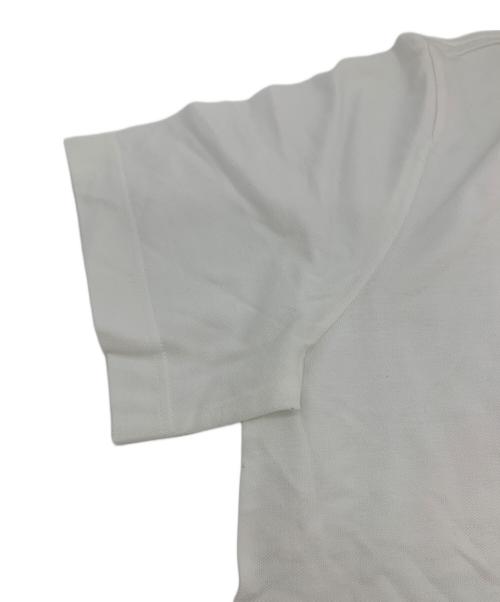 HERMES（エルメス）HERMES (エルメス) 半袖Tシャツ ホワイト×イエロー サイズ:L 未使用品の古着・服飾アイテム