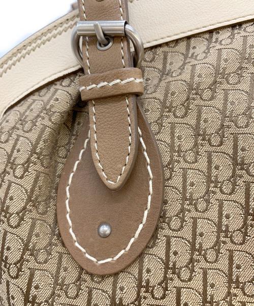 Christian Dior（クリスチャン ディオール）Christian Dior (クリスチャン ディオール) セミショルダーバッグ ベージュ×ブラウンの古着・服飾アイテム