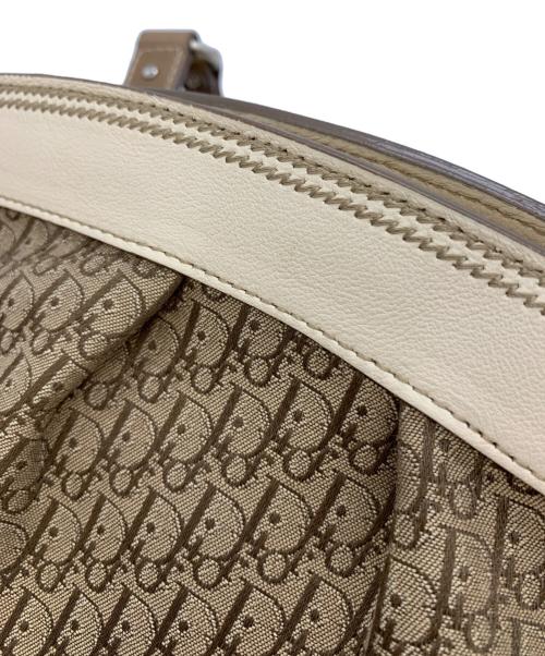 Christian Dior（クリスチャン ディオール）Christian Dior (クリスチャン ディオール) セミショルダーバッグ ベージュ×ブラウンの古着・服飾アイテム