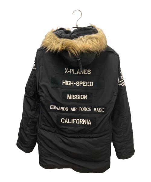 AVIREX（アヴィレックス）AVIREX (アヴィレックス) N-3Bフライトジャケット ブラック サイズ:Lの古着・服飾アイテム