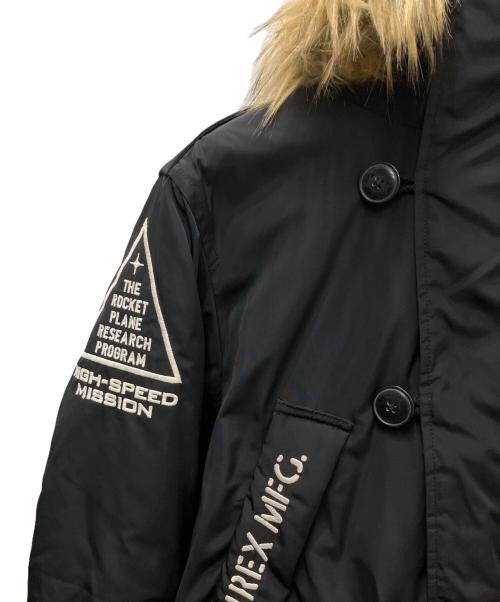 AVIREX（アヴィレックス）AVIREX (アヴィレックス) N-3Bフライトジャケット ブラック サイズ:Lの古着・服飾アイテム