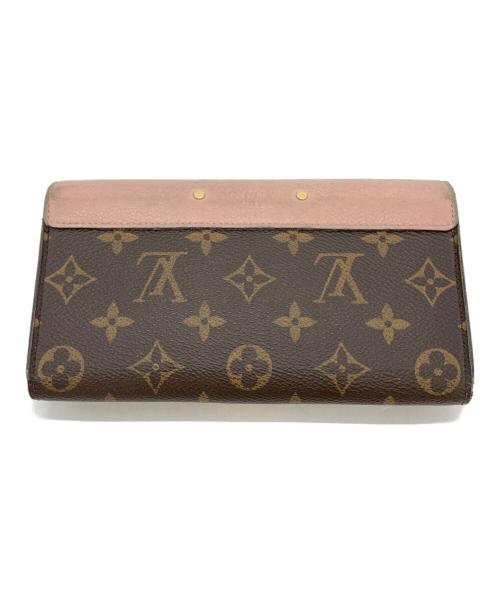 LOUIS VUITTON（ルイ ヴィトン）LOUIS VUITTON (ルイ ヴィトン) ポルトフォイユ・パラス ブランピンクの古着・服飾アイテム