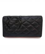 CHANELシャネル）の古着「カンボン」｜ブラック