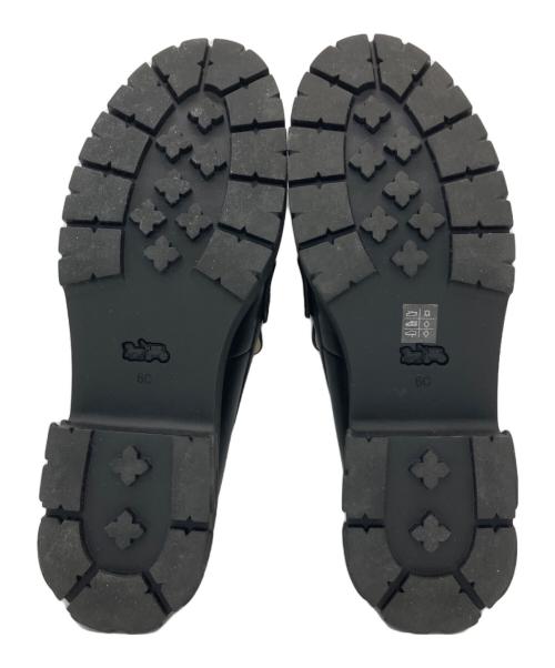 COACH（コーチ）COACH (コーチ) ルーシーローファー ブラック サイズ:23の古着・服飾アイテム