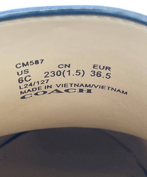 COACH（コーチ）COACH (コーチ) ルーシーローファー ブラック サイズ:23の古着・服飾アイテム