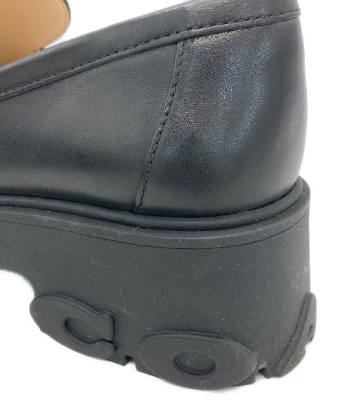 COACH（コーチ）COACH (コーチ) ルーシーローファー ブラック サイズ:23の古着・服飾アイテム