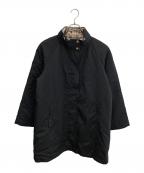 BURBERRY GOLFバーバリーゴルフ）の古着「ライナー付スイングトップ」｜ブラック