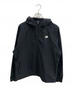 NEW BALANCEニューバランス）の古着「ウィンドジャケット」｜ブラック