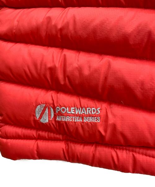 POLEWARDS（ポールワーズ）POLEWARDS (ポールワーズ) ダウンジャケット レッド サイズ:Ｍの古着・服飾アイテム