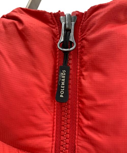 POLEWARDS（ポールワーズ）POLEWARDS (ポールワーズ) ダウンジャケット レッド サイズ:Ｍの古着・服飾アイテム