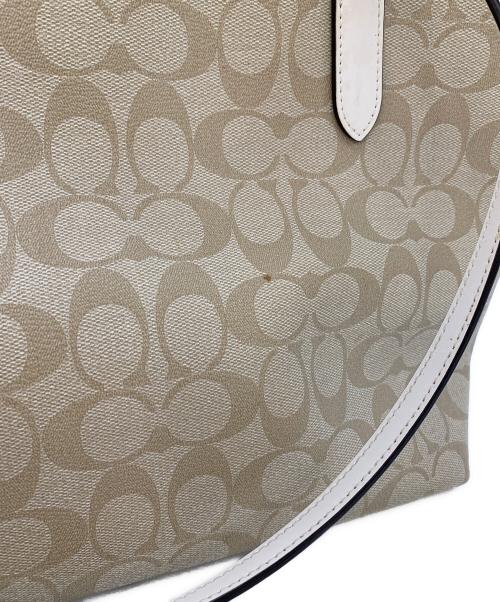 COACH（コーチ）COACH (コーチ) トートバッグ ベージュの古着・服飾アイテム