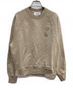 amiアミ）の古着「スウェット」｜ベージュ