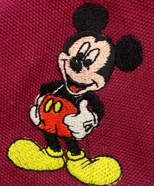 Disney STORE（ディズニーストア）Disney STORE (ディズニーストア) キャップ ボルドー×ネイビーの古着・服飾アイテム