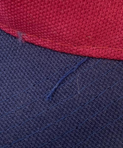 Disney STORE（ディズニーストア）Disney STORE (ディズニーストア) キャップ ボルドー×ネイビーの古着・服飾アイテム