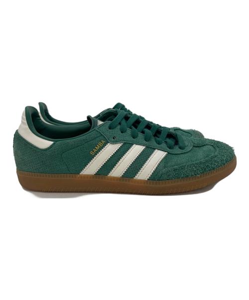 adidas（アディダス）adidas (アディダス) SAMBA OG グリーン サイズ:26.5の古着・服飾アイテム