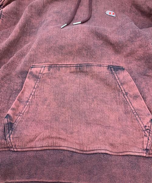 DIESEL（ディーゼル）DIESEL (ディーゼル) プルオーバーパーカー レッド サイズ:Lの古着・服飾アイテム