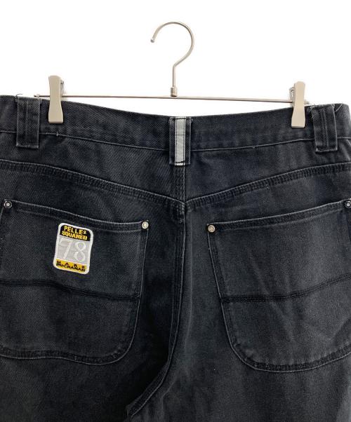 pellepelle（ペレペレ）pellepelle (ペレペレ) ハーフパンツ ブラック サイズ:91cm (W36)の古着・服飾アイテム