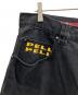 中古・古着 pellepelle (ペレペレ) ハーフパンツ ブラック サイズ:91cm (W36)：7000円