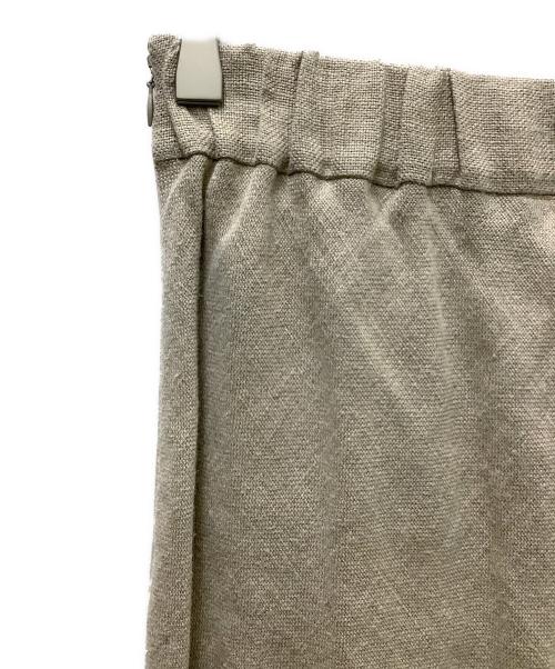 SACRA（サクラ）SACRA (サクラ) SACRA(サクラ)リネンバイアスロングスカート ベージュ サイズ:36の古着・服飾アイテム