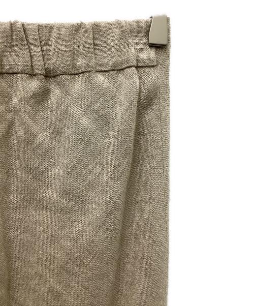 SACRA（サクラ）SACRA (サクラ) SACRA(サクラ)リネンバイアスロングスカート ベージュ サイズ:36の古着・服飾アイテム