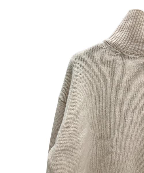 Gypsohila（ジプソフィア）Gypsohila (ジプソフィア) 厚手ニット ベージュ サイズ:FREEの古着・服飾アイテム