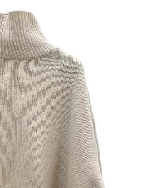 Gypsohila（ジプソフィア）Gypsohila (ジプソフィア) 厚手ニット ベージュ サイズ:FREEの古着・服飾アイテム