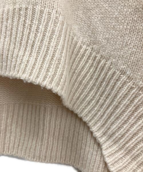 Gypsohila（ジプソフィア）Gypsohila (ジプソフィア) 厚手ニット ベージュ サイズ:FREEの古着・服飾アイテム